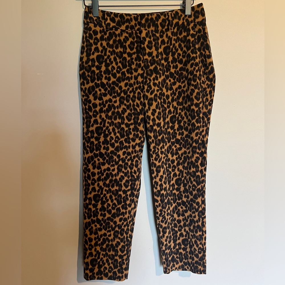 Old Navy Leopard Print Pants Size 0